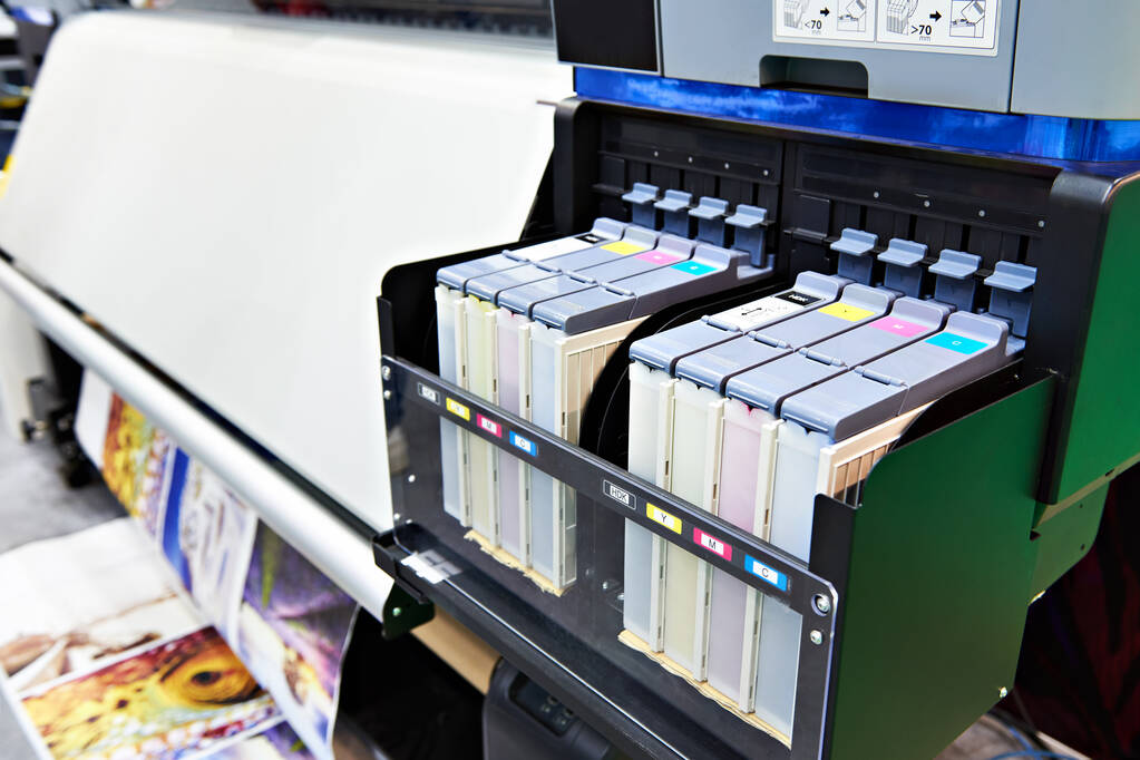 Wide-format plotter color cartridges